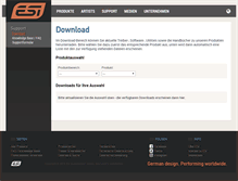 Tablet Screenshot of download.esi-audio.de